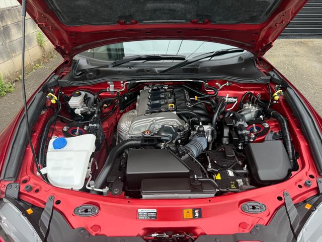 ロードスター Ｓスペシャルパッケージ　カーボン調フロントスポイラー　車高調　社外マフラー　フルセグテレビ　ナビ　ＥＴＣ　　ＬＥＤヘッドライト　リヤワイドドレッドスペイサー　プッシュスタート　テレビキット（17枚目）