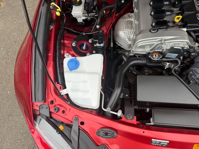 ロードスター Ｓスペシャルパッケージ　カーボン調フロントスポイラー　車高調　社外マフラー　フルセグテレビ　ナビ　ＥＴＣ　　ＬＥＤヘッドライト　リヤワイドドレッドスペイサー　プッシュスタート　テレビキット（36枚目）
