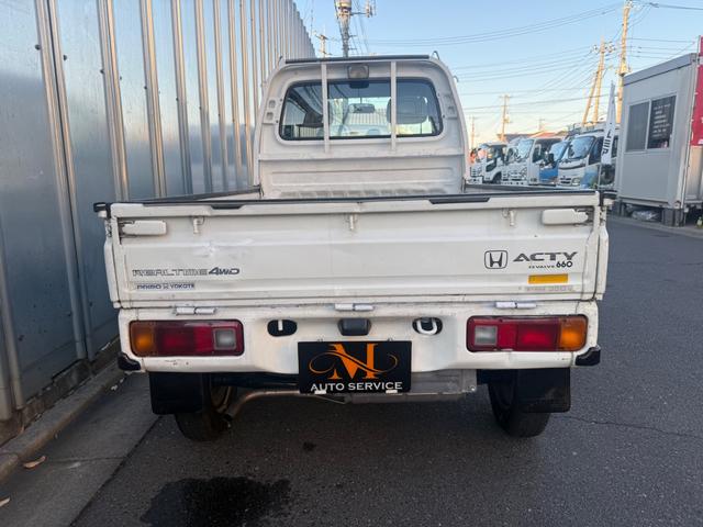 アクティトラック SDX 4WD 5速マニュアル 荷台カバー アオリゴムカバー ラジオ(3枚目)