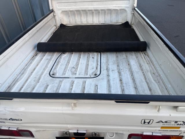 アクティトラック SDX 4WD 5速マニュアル 荷台カバー アオリゴムカバー ラジオ(17枚目)