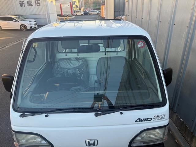 アクティトラック SDX 4WD 5速マニュアル 荷台カバー アオリゴムカバー ラジオ(27枚目)