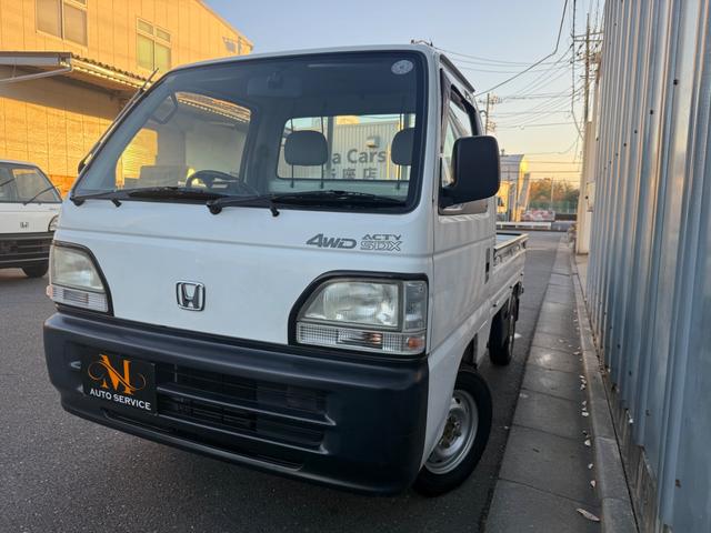 アクティトラック SDX 4WD 5速マニュアル車 ラジオ 荷台マット アオリゴムカバー 社外シフトノブ(7枚目)