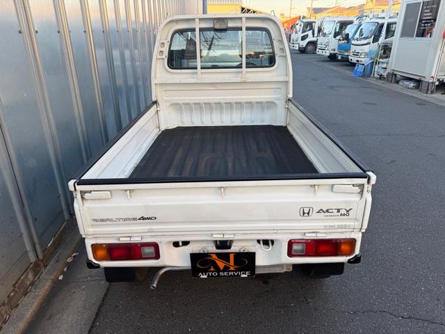 アクティトラック SDX 4WD 5速マニュアル車 ラジオ 荷台マット アオリゴムカバー 社外シフトノブ(25枚目)