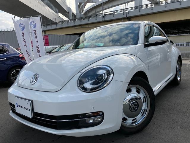 ザ ビートル フォルクスワーゲン ミルク ２５０台限定車ｈｉｄナビｅｔｃパークセンサーの中古車詳細 中古車検索ならkurutown クルタウン
