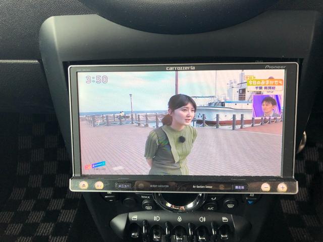 ＭＩＮＩ クーパーＳ　１オーナー社外ナビ地デジＥＴＣスペアキー（8枚目）