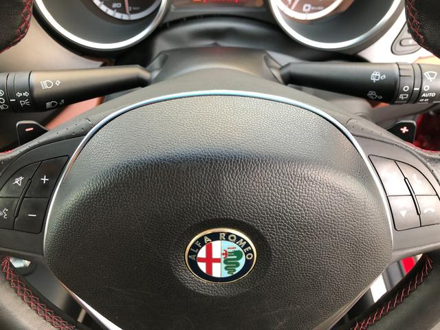 ジュリエッタ クアドリフォリオ　ヴェルデ　カロナビ地デジＥＴＣパドル茶レザーＢｒｅｍｂｏ（30枚目）