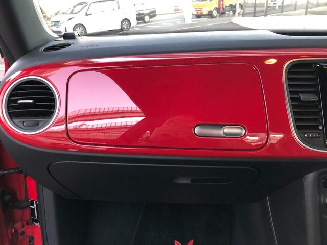 ザ・ビートル デザインレザーパッケージ　革シート純正ＡＷＳヒーターＢカメラ社外ナビＴＶ（27枚目）