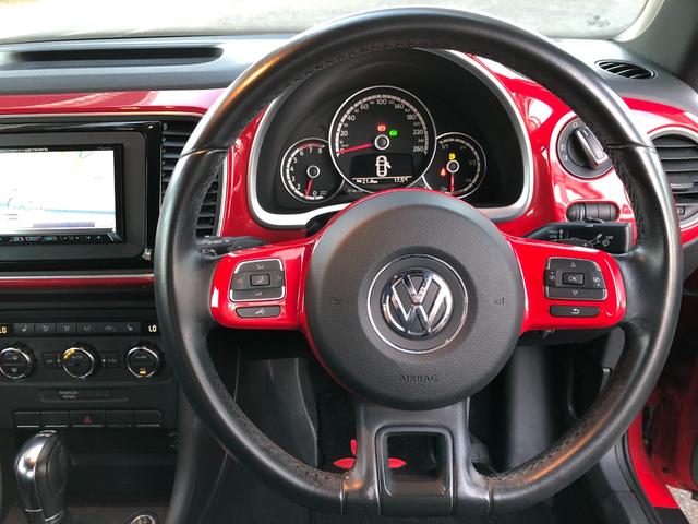 ザ・ビートル デザインレザーパッケージ　革シート純正ＡＷＳヒーターＢカメラ社外ナビＴＶ（32枚目）