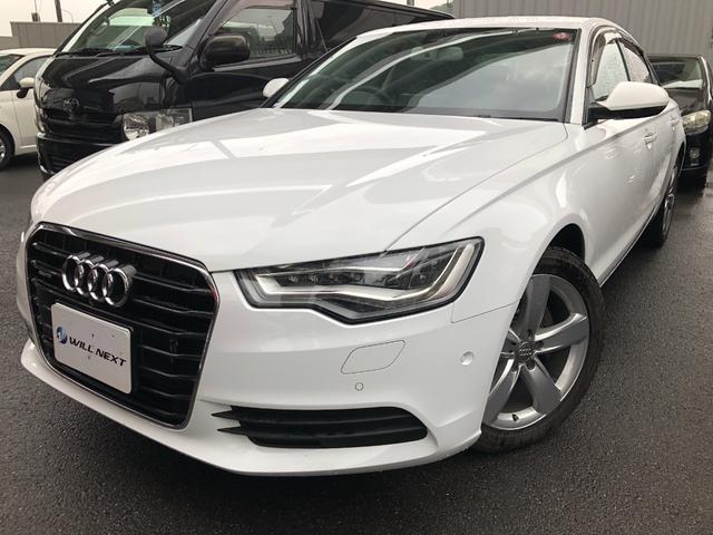 Ａ６ ２．８ＦＳＩクワトロ　純正ＡＷ革ナビＢＯＳＥサウンドＢＴオーディオＬＥＤ（2枚目）
