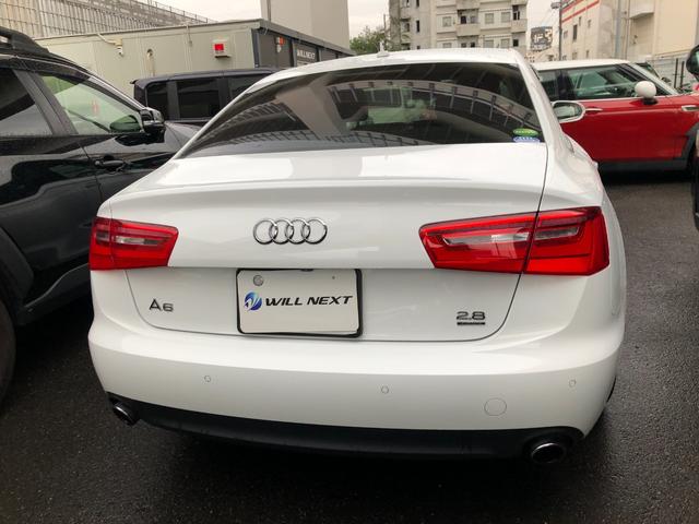 Ａ６ ２．８ＦＳＩクワトロ　純正ＡＷ革ナビＢＯＳＥサウンドＢＴオーディオＬＥＤ（5枚目）