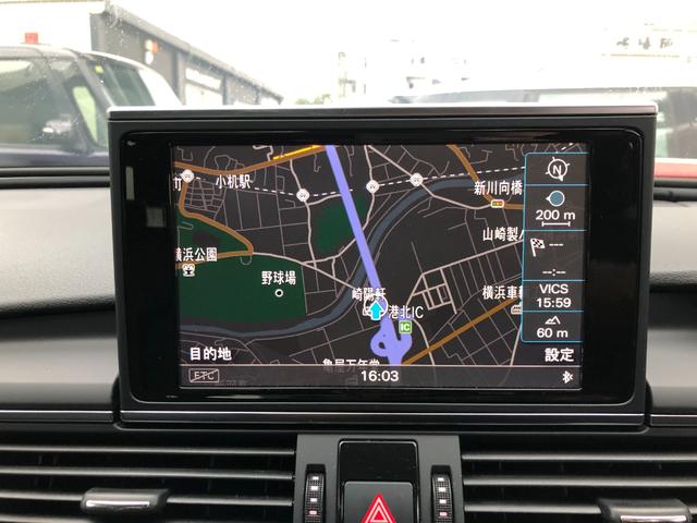 Ａ６ ２．８ＦＳＩクワトロ　純正ＡＷ革ナビＢＯＳＥサウンドＢＴオーディオＬＥＤ（9枚目）