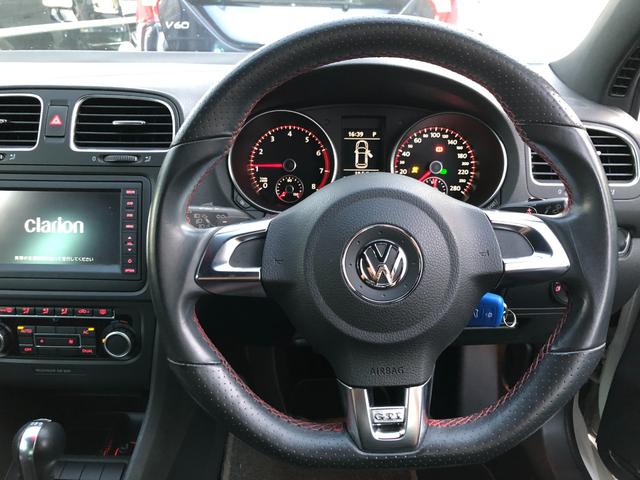 ゴルフ ＧＴＩ　純正ナビＢカメラＢｌｕｅｔｏｏｔｈ純正ＡＷ禁煙車（4枚目）