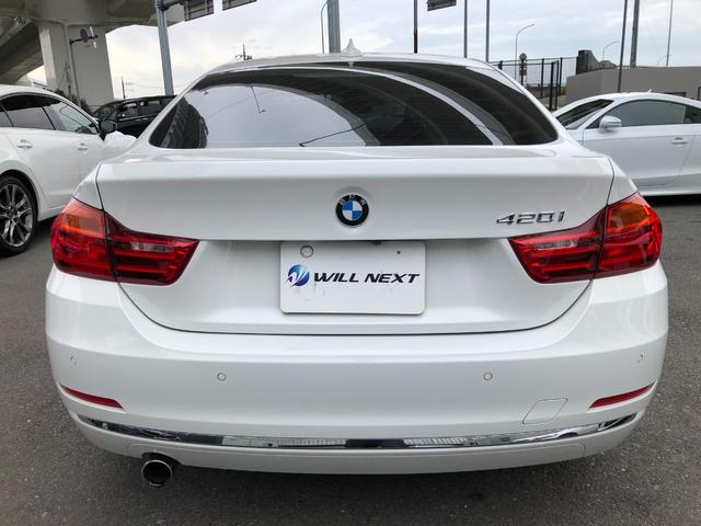 ４シリーズ ４２０ｉグランクーペ　ラグジュアリー　ＡＣＣ茶革Ｂカメ純ナビＢＴオーディオＥＴＣ（13枚目）