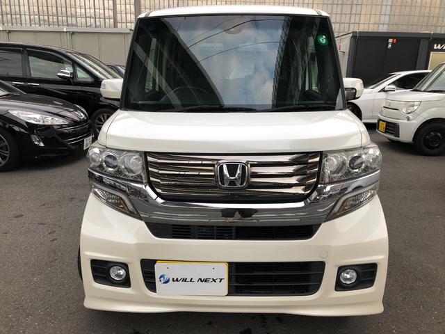 Ｎ－ＢＯＸカスタム Ｇ・Ａパッケージ　社外ナビＢカメラ左パワースライドＥＴＣプッシュスタートＢｌｕｅｔｏｏｔｈオーディオ（4枚目）