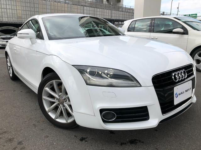 ＴＴクーペ １．８ＴＦＳＩ　シートヒーター　１７ＡＷ　ＨＩＤ　キーレス　純正ナビＴＶ（3枚目）