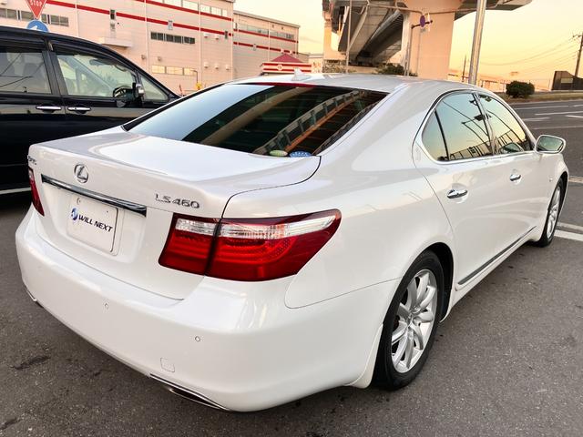 LS LS460 Iパッケージ パワートランクリッド クリアランスソナー 純正ナビ 黒革シート シートヒーター&ベンチレーター ステアリングヒーター(10枚目)
