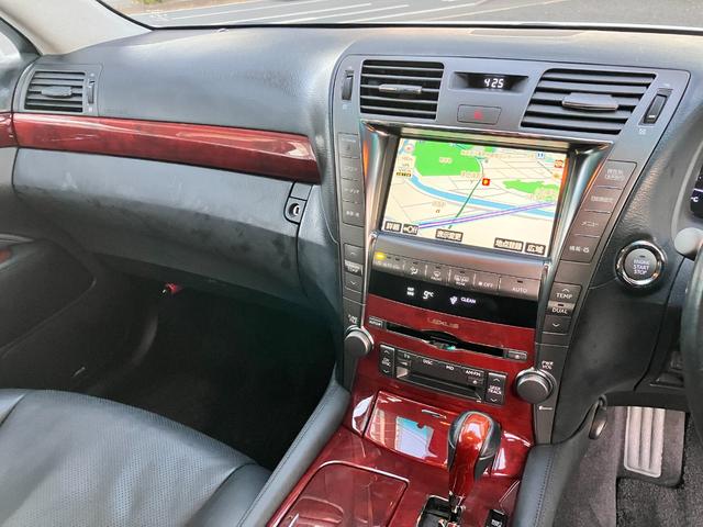 LS LS460 Iパッケージ パワートランクリッド クリアランスソナー 純正ナビ 黒革シート シートヒーター&ベンチレーター ステアリングヒーター(42枚目)