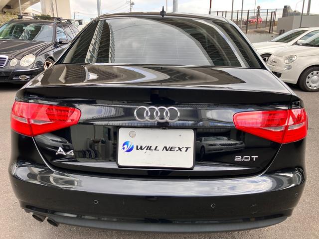 A4 2.0TFSI ナビBカメラBluetoothオーディオETC黒革シートヒーターTV(10枚目)