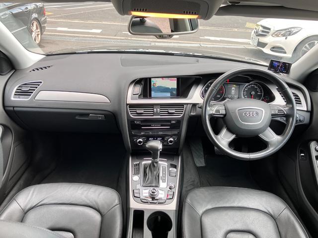 A4 2.0TFSI ナビBカメラBluetoothオーディオETC黒革シートヒーターTV(14枚目)