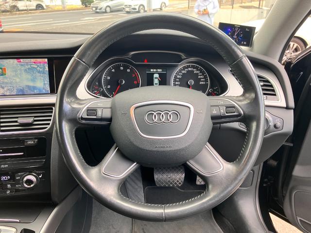 A4 2.0TFSI ナビBカメラBluetoothオーディオETC黒革シートヒーターTV(35枚目)