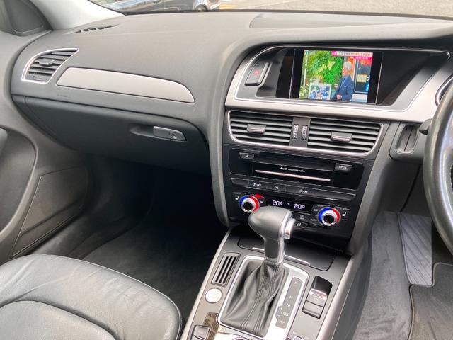 A4 2.0TFSI ナビBカメラBluetoothオーディオETC黒革シートヒーターTV(38枚目)