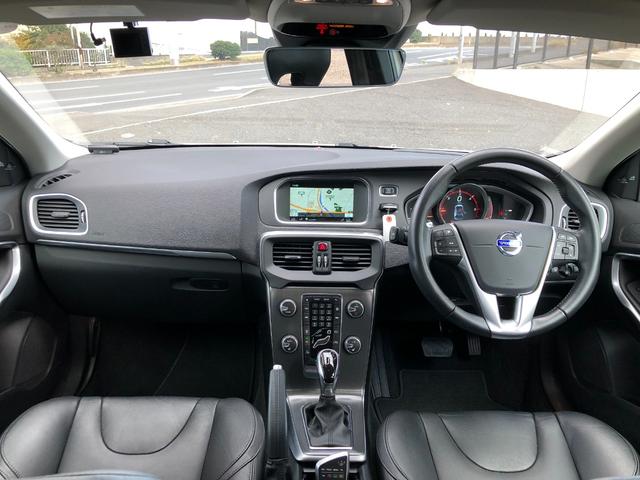 Ｖ４０ Ｄ４　黒革ＨＤＤナビＢｌｕｅｔｏｏｔｈオーディオＥＴＣシートヒーターパドルシフト（15枚目）