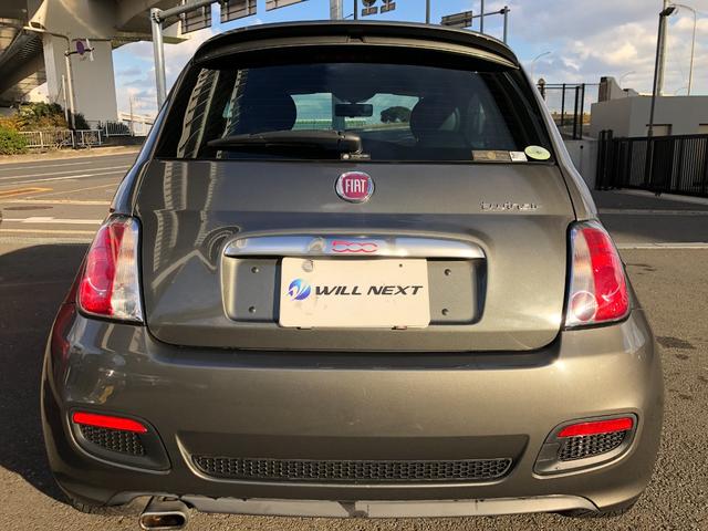 ５００Ｓ ツインエア　５速ＭＴカロナビ純正１５ＡＷハーフ革ドリホ（13枚目）