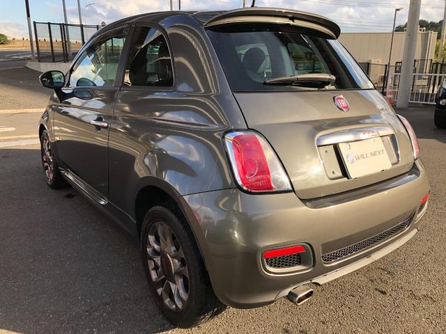 ５００Ｓ ツインエア　５速ＭＴカロナビ純正１５ＡＷハーフ革ドリホ（14枚目）