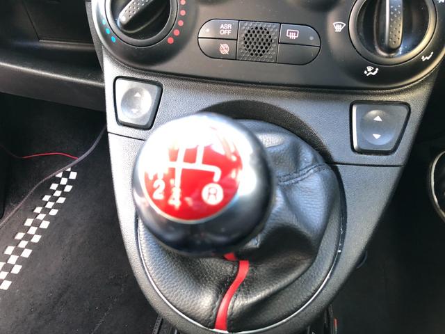 ５００Ｓ ツインエア　５速ＭＴカロナビ純正１５ＡＷハーフ革ドリホ（39枚目）