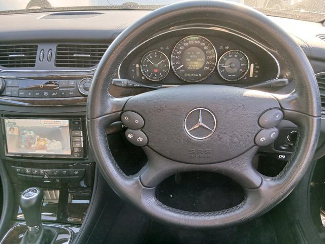 ＣＬＳクラス ＣＬＳ３５０　１オーナー純正ＡＷ社外ナビＴＶＢカメ地ＢＴ黒革（7枚目）