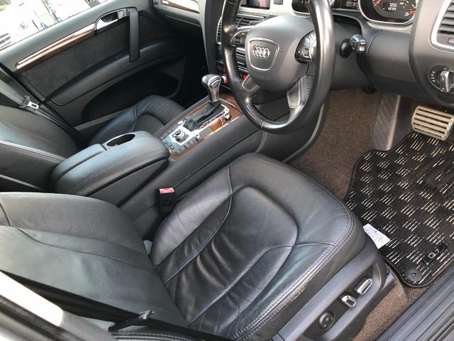 Ｑ７ ３．０ＴＦＳＩクワトロ　ＥＴＣ純正ＡＷナビＢカメＴＶＢＴ黒革シートヒーター（16枚目）