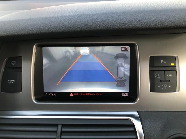 Ｑ７ ３．０ＴＦＳＩクワトロ　ＥＴＣ純正ＡＷナビＢカメＴＶＢＴ黒革シートヒーター（35枚目）