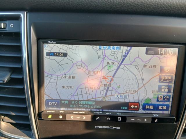 パナメーラ S ハイブリッド スポーツクロノPKGサンルーフ純正AWナビ黒革ベンチレーション(10枚目)
