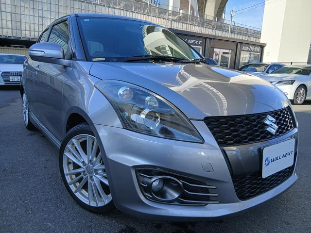 スイフトスポーツ ベースグレード　ＥＴＣ純正ＡＷ社外ナビ地デジＨＩＤパドルシフト（6枚目）