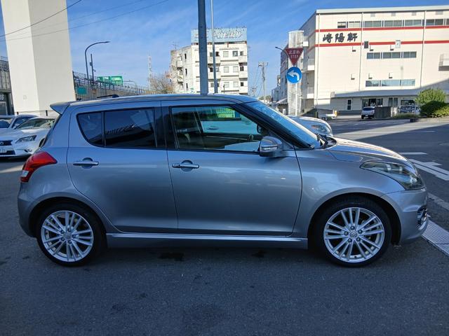 スイフトスポーツ ベースグレード　ＥＴＣ純正ＡＷ社外ナビ地デジＨＩＤパドルシフト（10枚目）