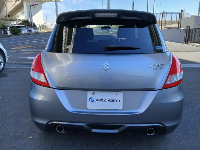 スイフトスポーツ ベースグレード　ＥＴＣ純正ＡＷ社外ナビ地デジＨＩＤパドルシフト（12枚目）