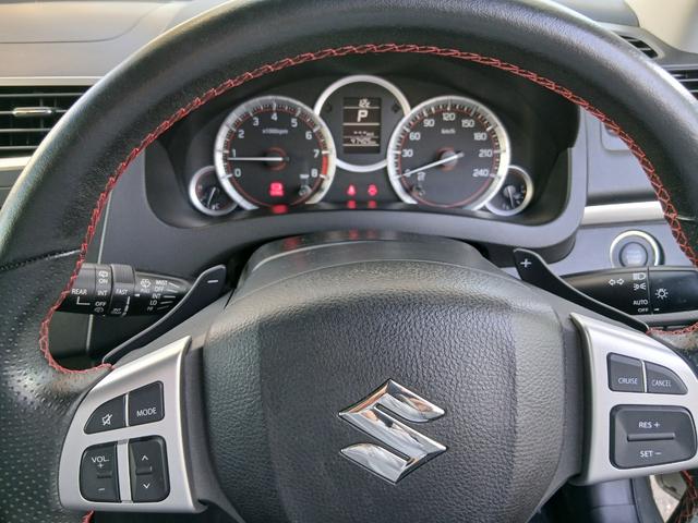 スイフトスポーツ ベースグレード　ＥＴＣ純正ＡＷ社外ナビ地デジＨＩＤパドルシフト（33枚目）