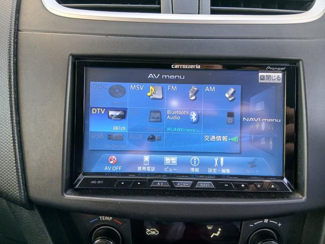 スイフトスポーツ ベースグレード　ＥＴＣ純正ＡＷ社外ナビ地デジＨＩＤパドルシフト（38枚目）