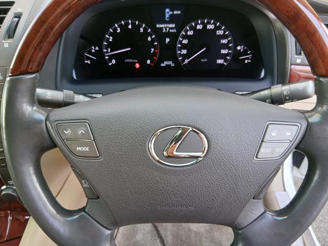 ＬＳ ＬＳ４６０　バージョンＳ　ナビＥＴＣバックカメラＴＶベージュ革パワートランク（35枚目）