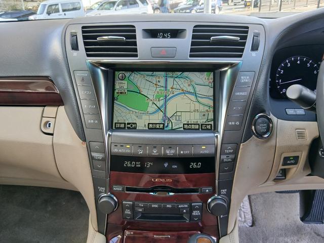 ＬＳ ＬＳ４６０　バージョンＳ　ナビＥＴＣバックカメラＴＶベージュ革パワートランク（38枚目）