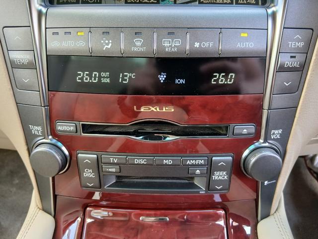 ＬＳ ＬＳ４６０　バージョンＳ　ナビＥＴＣバックカメラＴＶベージュ革パワートランク（41枚目）