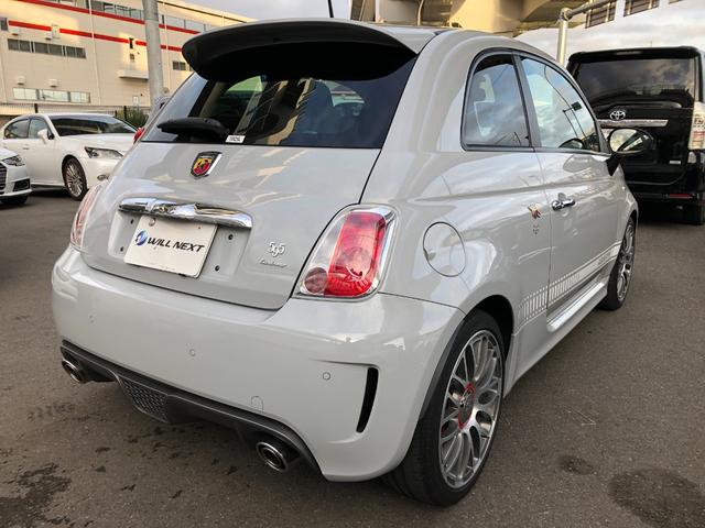 アバルト５９５ ツーリズモ　Ｒ７．１０タイベル交換済ＥＴＣパドル純正１７ＡＷ黒革（11枚目）