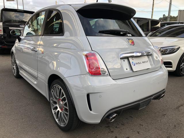 アバルト５９５ ツーリズモ　Ｒ７．１０タイベル交換済ＥＴＣパドル純正１７ＡＷ黒革（13枚目）