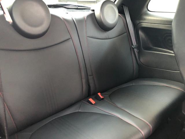 アバルト５９５ ツーリズモ　Ｒ７．１０タイベル交換済ＥＴＣパドル純正１７ＡＷ黒革（22枚目）