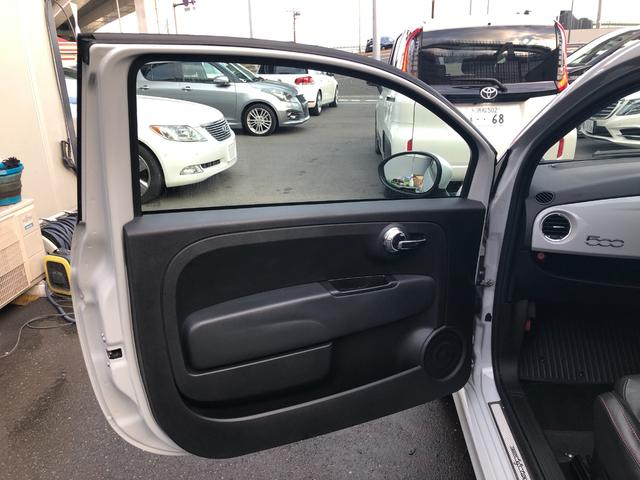 アバルト５９５ ツーリズモ　Ｒ７．１０タイベル交換済ＥＴＣパドル純正１７ＡＷ黒革（28枚目）