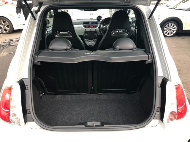 アバルト５９５ ツーリズモ　Ｒ７．１０タイベル交換済ＥＴＣパドル純正１７ＡＷ黒革（38枚目）