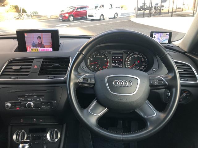 Q3 2.0TFSIクワトロ211PS ETC純ナビBカメルーフレールBluetooth禁煙(34枚目)