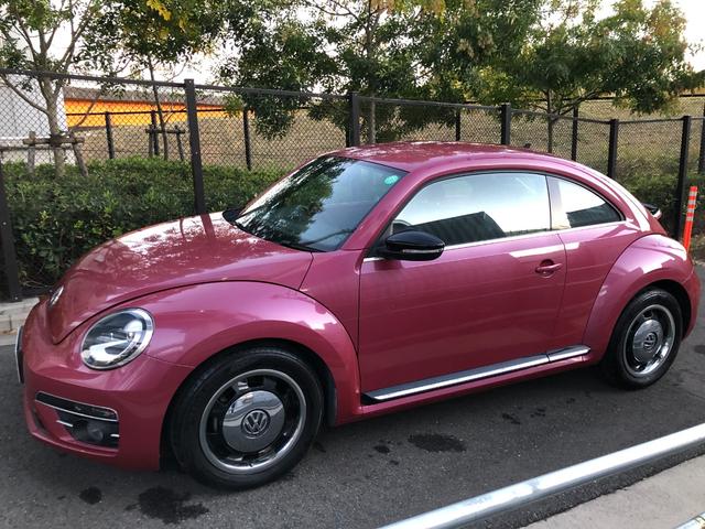 ザ・ビートル ハッシュタグピンクビートル 限定300台専用ファブリックシートBluetooth(13枚目)