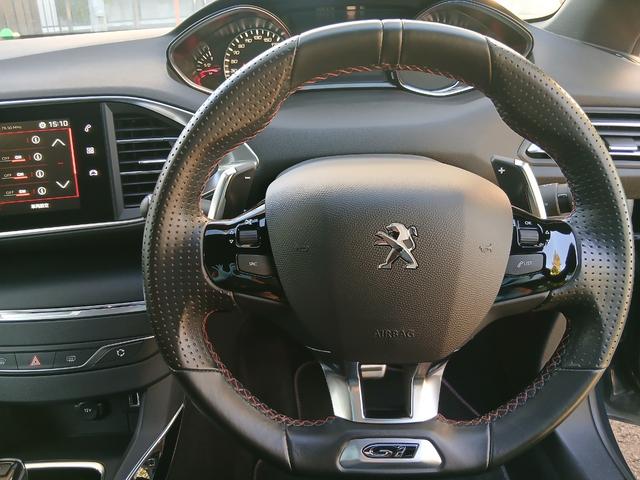 308 GT ブルーHDi パーキングセンサー ブラインドスポットモニター レーンキープアシスト ディスプレイオーディオ クルーズコントロール ハーフレザー パドルシフト ETC(20枚目)