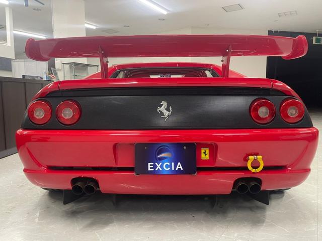 Ｆ３５５ ＧＴＳ　ＸＲ　ハードトップ　車高調　エアーコンプレッサ　ウイング　マフラー　ＯＭＰフルバケットシート　４点式シートベルト　ステアリング　ブレンボキャリパ（6枚目）